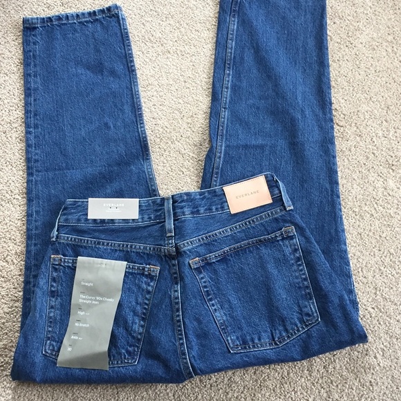 Everlane The Curvy ’90s Cheeky Straight Jeans - Picture 5 of 10